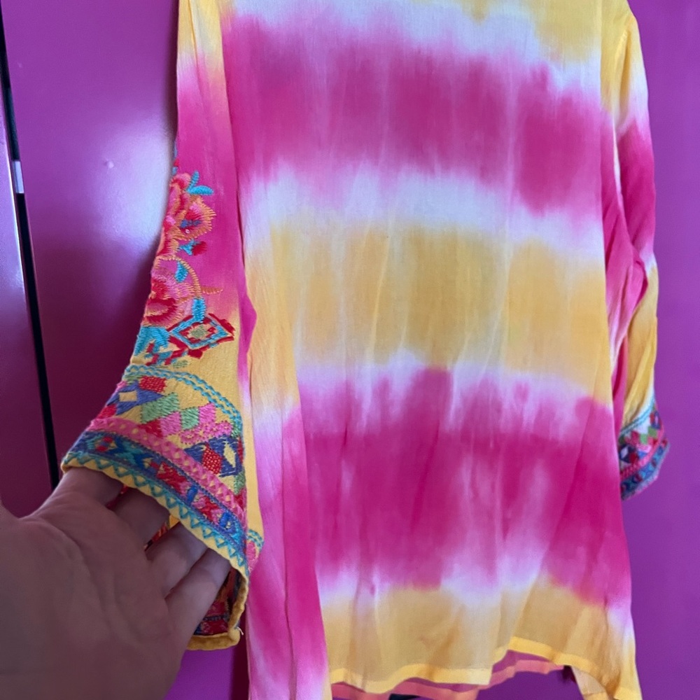 Caleaaa Embroidered Pullover Tunic - image 2